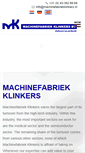 Mobile Screenshot of machinefabriekklinkers.nl