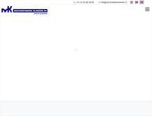 Tablet Screenshot of machinefabriekklinkers.nl